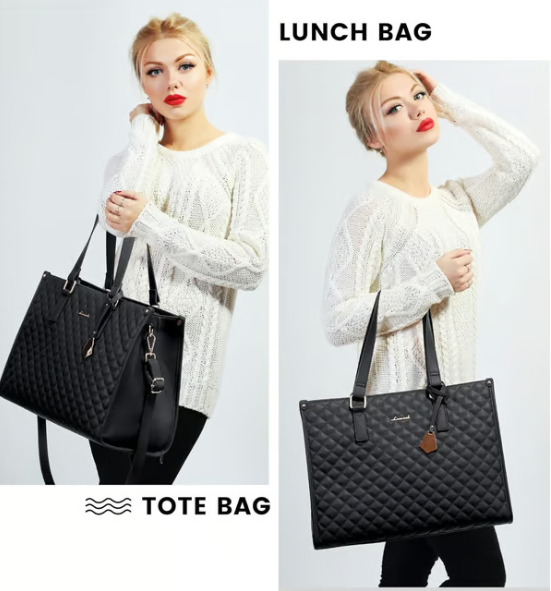 🔥3 in 1 Lunch Tote Bag für Frauen🎁Gratis passende Geldbörse⏰Lösen Sie Ihr Taschenproblem
