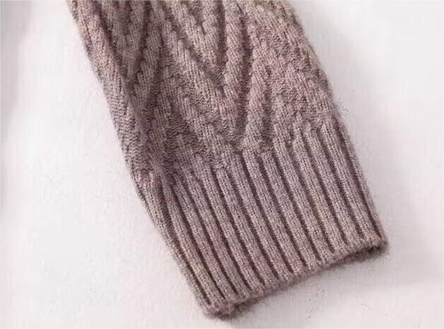 ✨Halblanger Damen-Pullover mit halbhohem Halsausschnitt