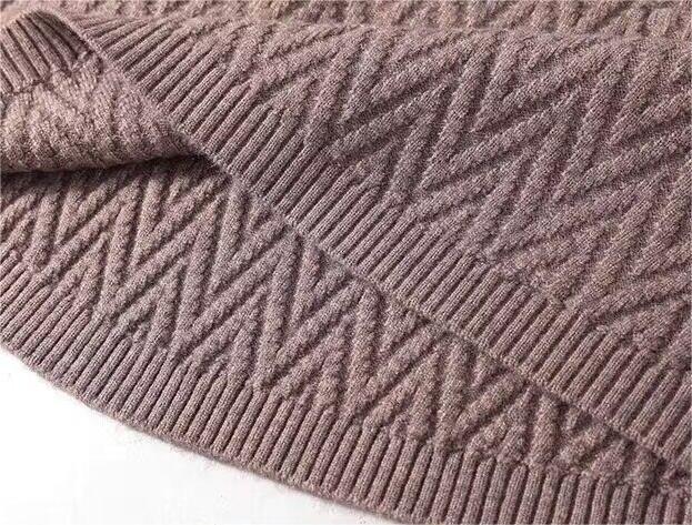 ✨Halblanger Damen-Pullover mit halbhohem Halsausschnitt