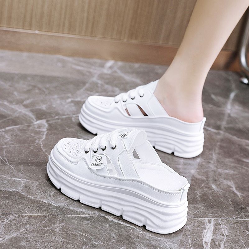 🔥Neujahrsverkauf Leichte, atmungsaktive Schuhe mit dicker Sohle und Hohlraum für Frauen