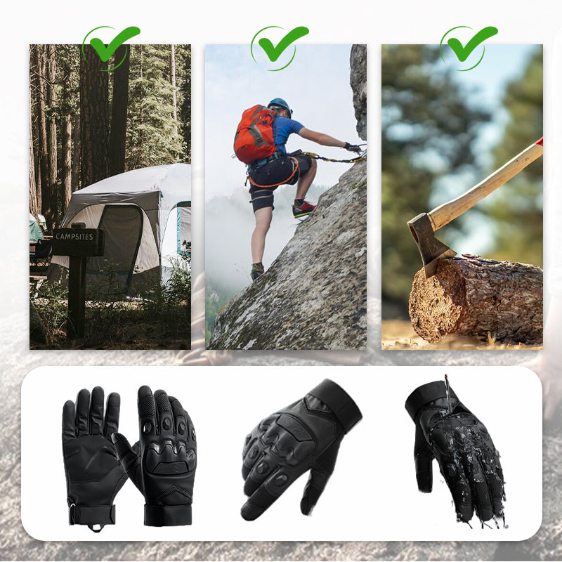 Vollständig schützende, rutschfeste Handschuhe für Outdoor-Sportarten