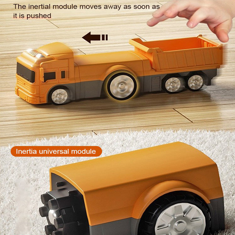 🎁Magnetisches Transformation Technik Auto Zusammengebautes Spielzeug🔥