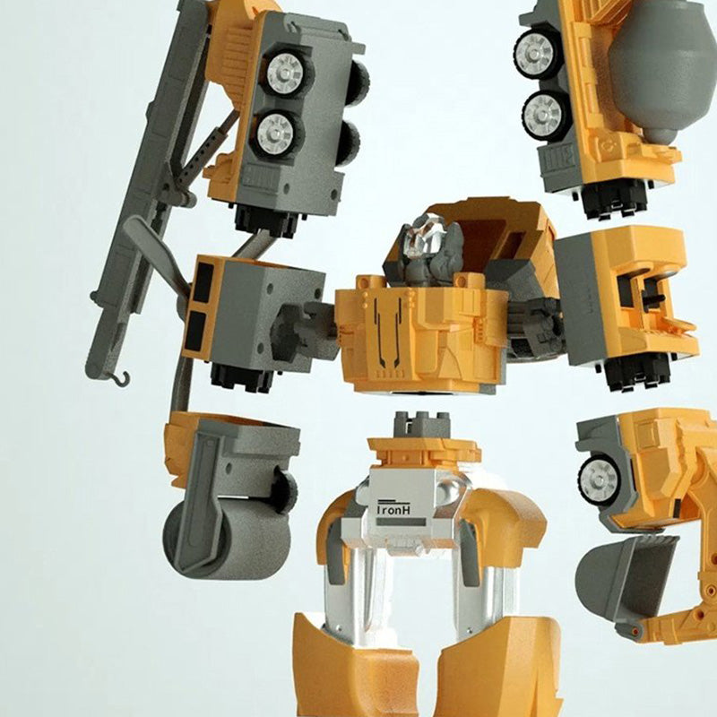 🎁Magnetisches Transformation Technik Auto Zusammengebautes Spielzeug🔥
