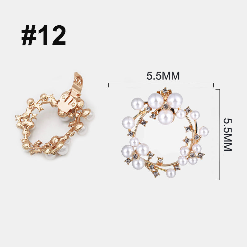 Luxury Rhinestone Removable Shoe Clip Accessory