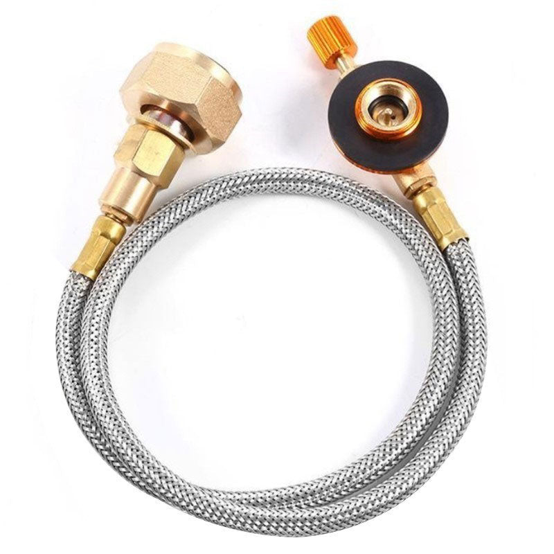 Adapter zum Nachfüllen von Propangasflaschen für Camping im Freien