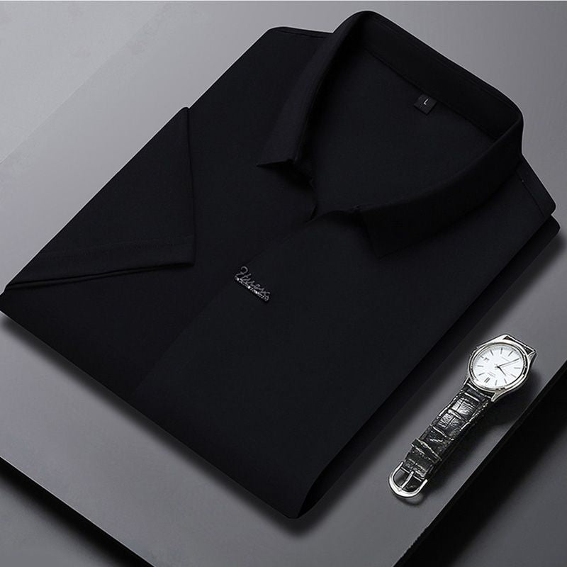 đHot Sale 55% OFFâłMen's Casual Revers Atmungsaktiv Knitterfrei T-shirt