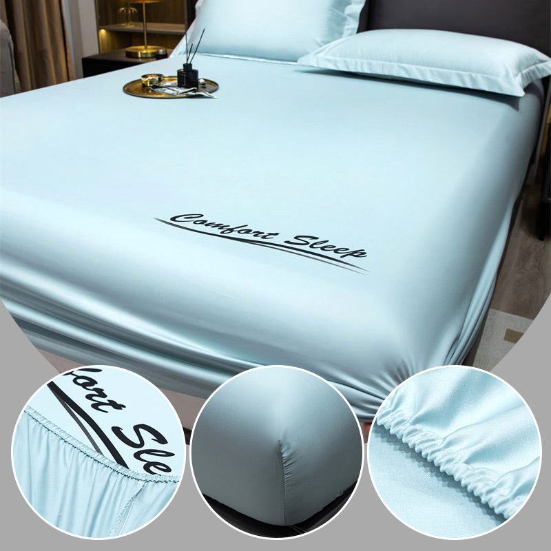✈️Kostenloser Versand ALLES📦Summer Ice Cooling Silky Bed Spannbettlaken-Kissenbezug🛏️