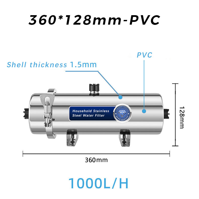 🐳Edelstahl-Wasserfilter für den Haushalt🌊