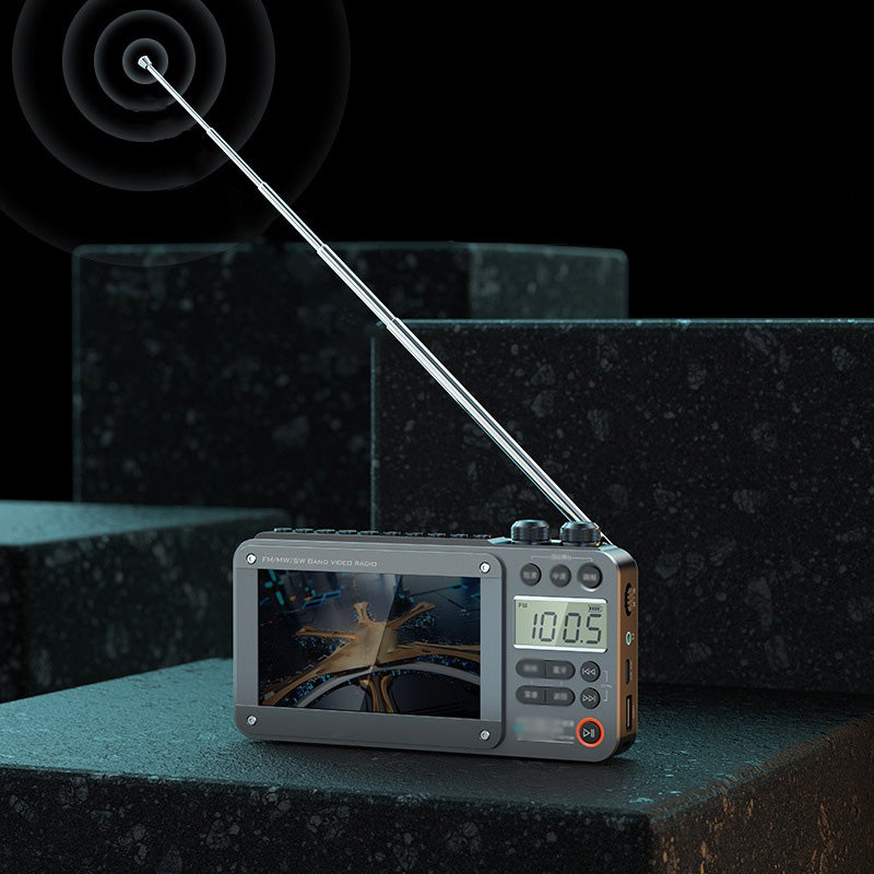 Hochwertiger Bluetooth-Video-Taschenfernseher mit Steckverbindung
