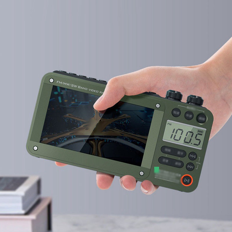 Hochwertiger Bluetooth-Video-Taschenfernseher mit Steckverbindung