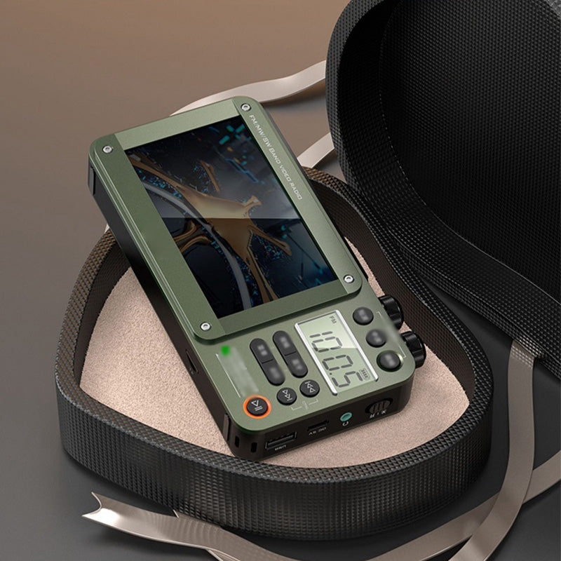 Hochwertiger Bluetooth-Video-Taschenfernseher mit Steckverbindung