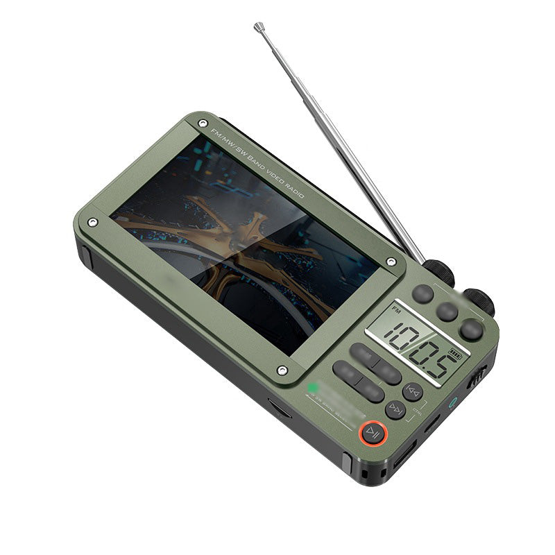 Hochwertiger Bluetooth-Video-Taschenfernseher mit Steckverbindung
