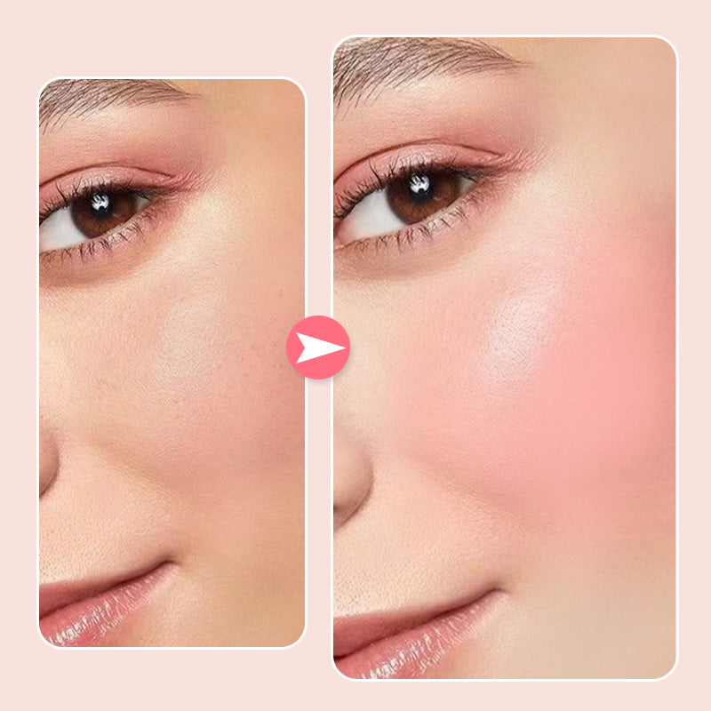 Geprägte, glatte Puder-Rouge-Palette für die Wangen