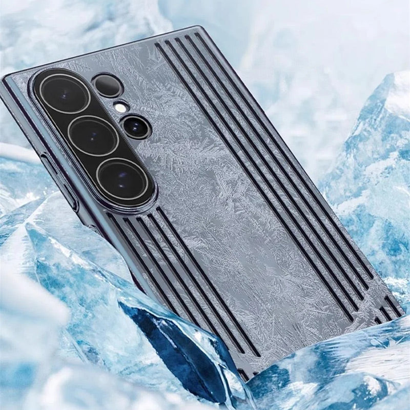 Kühlende Handyhülle für Samsung mit hohlen Streifen