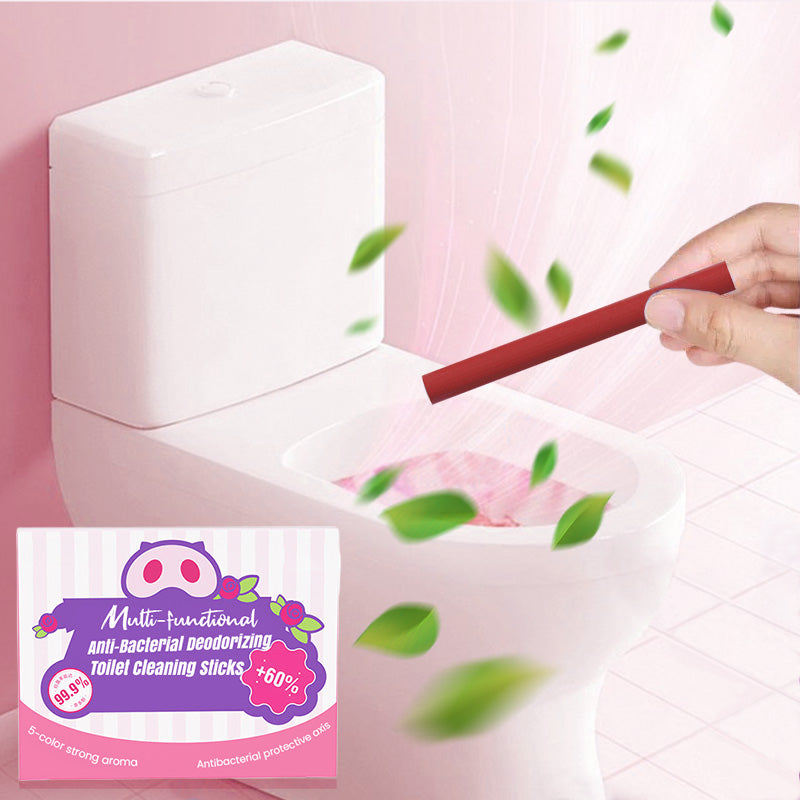 ♻️Kaufen Sie 2 und erhalten Sie 1 gratis✨Multifunktionale antibakterielle desodorierende Toilettenreinigungsstäbchen