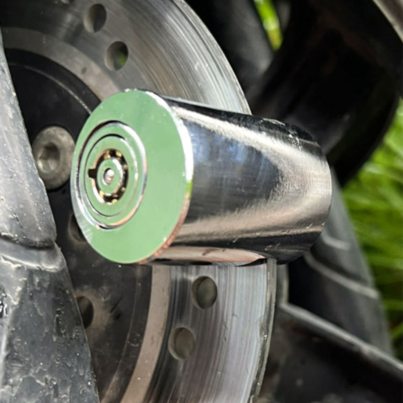 Diebstahlsicheres Motorrad-Scheibenschloss