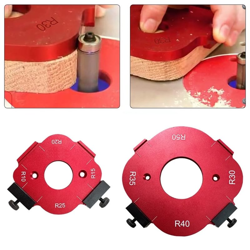 4 in 1 Bogenwinkel-Positionierungsschablone