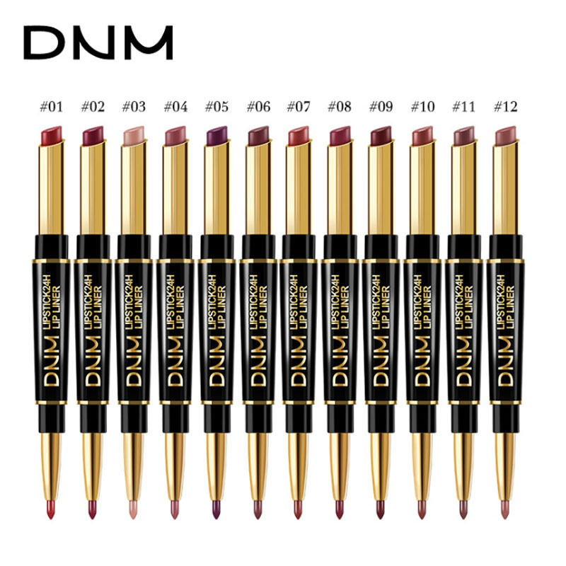 Lipliner und Lippenstiftstift 2 in 1