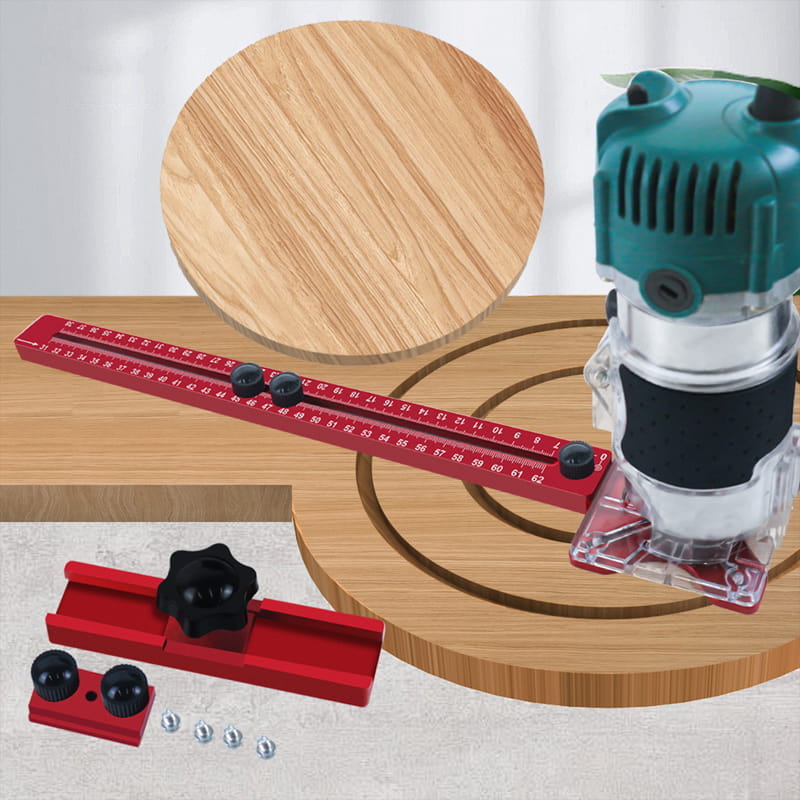 4-in-1-Fräsnuthalterung mit Sockel