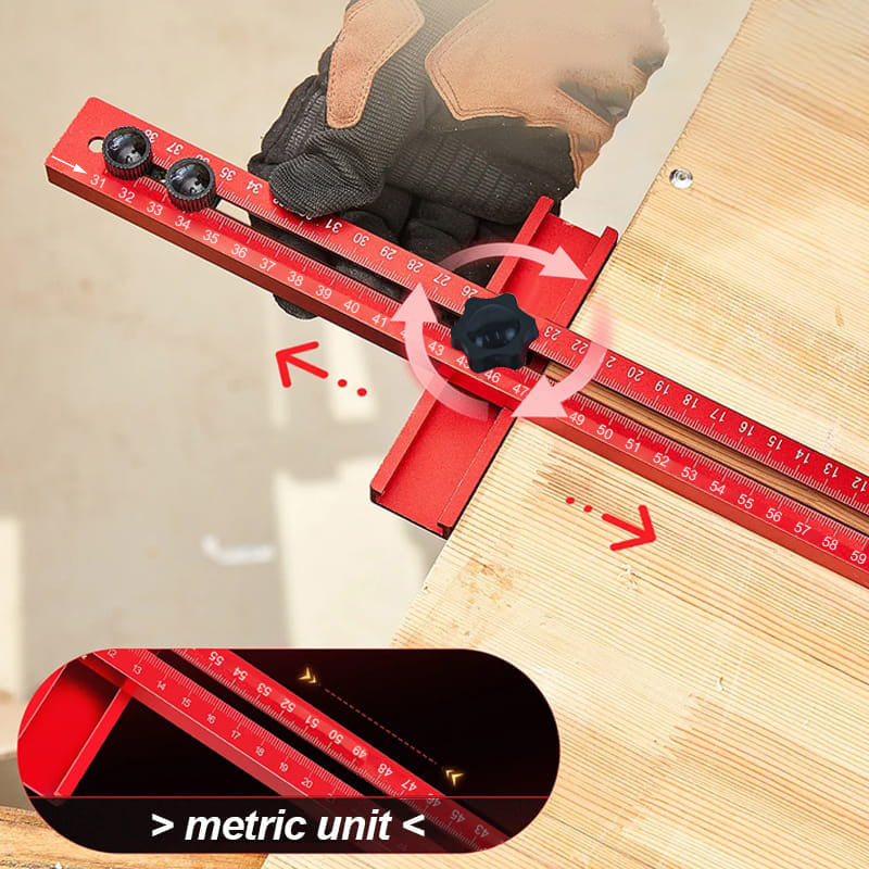 4-in-1-Fräsnuthalterung mit Sockel