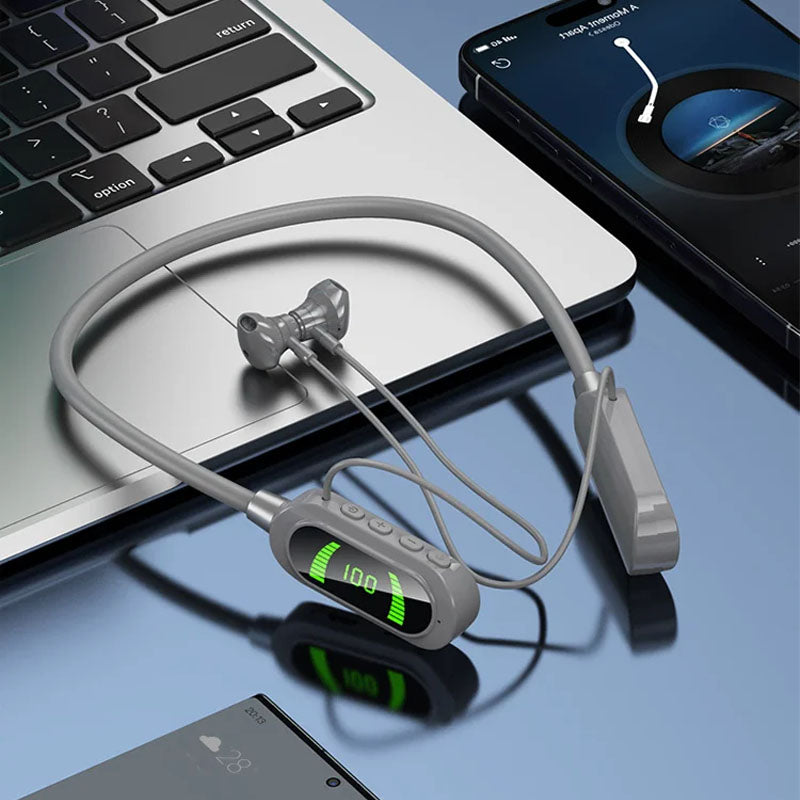 Kabellose Bluetooth-Kopfhörer mit Nackenbügel