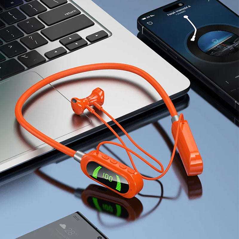 Kabellose Bluetooth-Kopfhörer mit Nackenbügel
