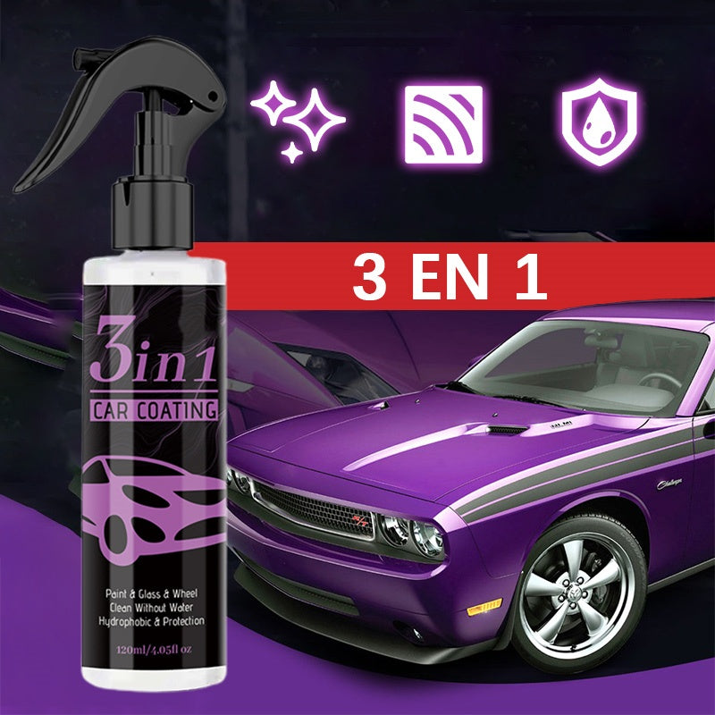 3 in 1 Hoch schützendes, langlebiges Autolackspray