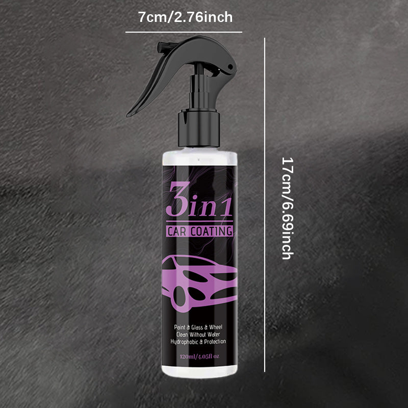 3 in 1 Hoch schützendes, langlebiges Autolackspray