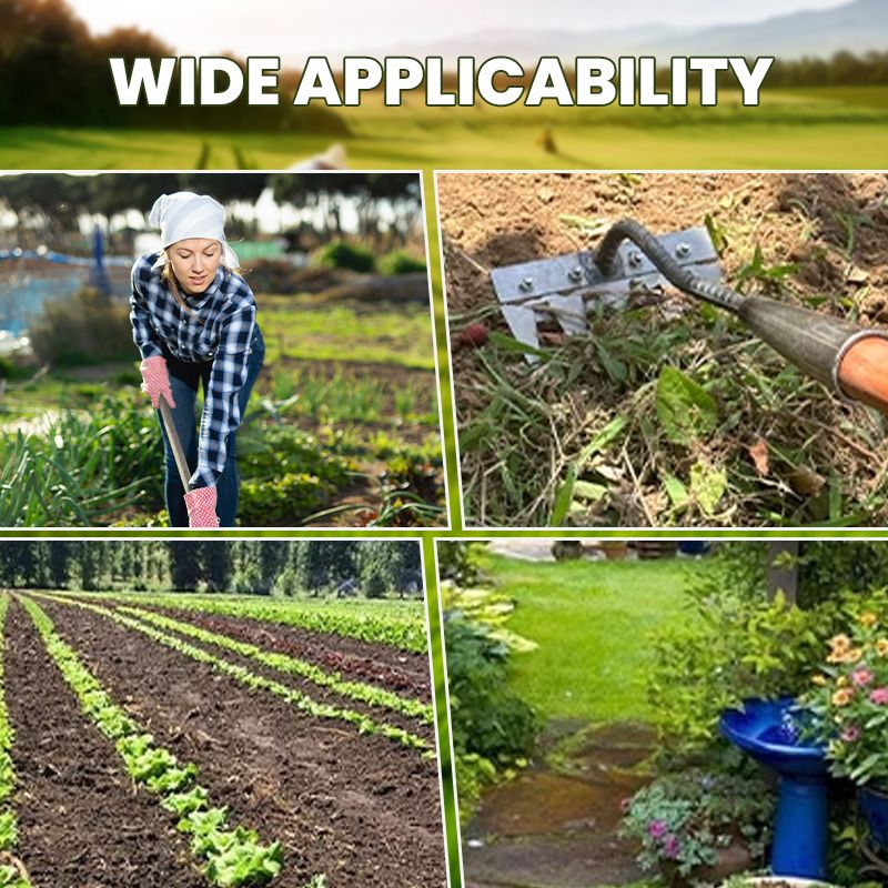 đFrĂźhherbst-Angeboteđ5/6/7/8 Unkrautrechen mit Gartenzähnen aus Karbonstahl