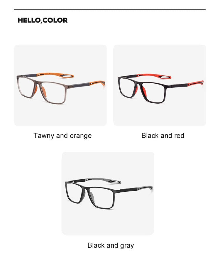 🌸Spätsommerschlussverkauf 🌸Zeitlich begrenzt 40 % RABATT💕Je mehr Sie kaufen, desto höher ist der Rabatt💕TR Ultraleichte Silikon Sport Anti-Blaulicht Kurzsichtigkeitsbrille