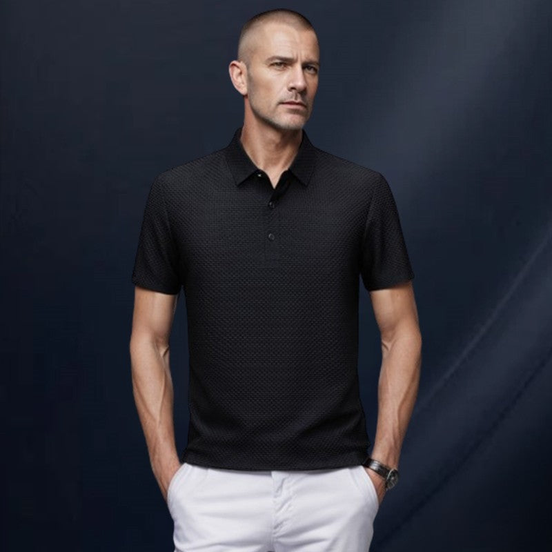 ✨Neu eingetroffen✨Sommerliches T-Shirt aus Eis-Seide für Herren