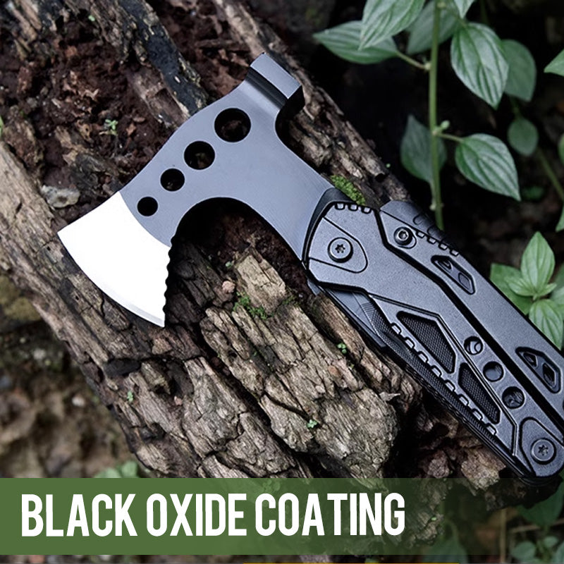 🔥Begrenzte Zeit 50% Rabatt🔥Outdoor-Multifunktions-Klappaxt aus Edelstahl
