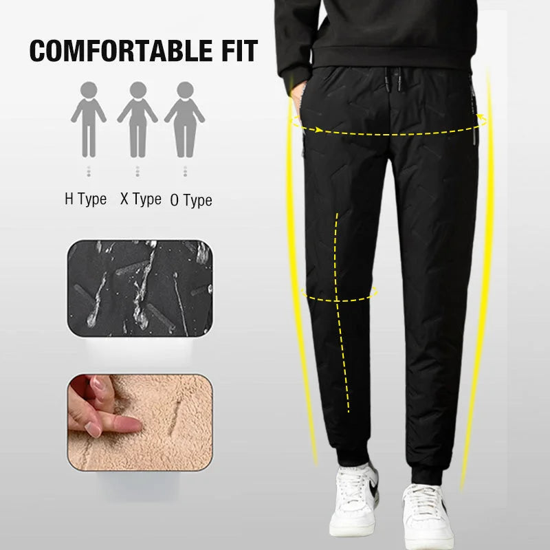 🔥Weiche, mit Fleece gefütterte Jogginghose