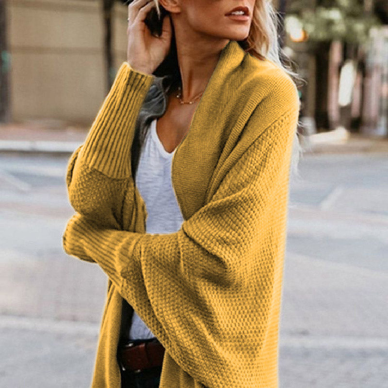 🌸Herbstschlussverkauf🌸Zeitlich begrenzt 50% RABATT💕Langärmelige Strickjacke