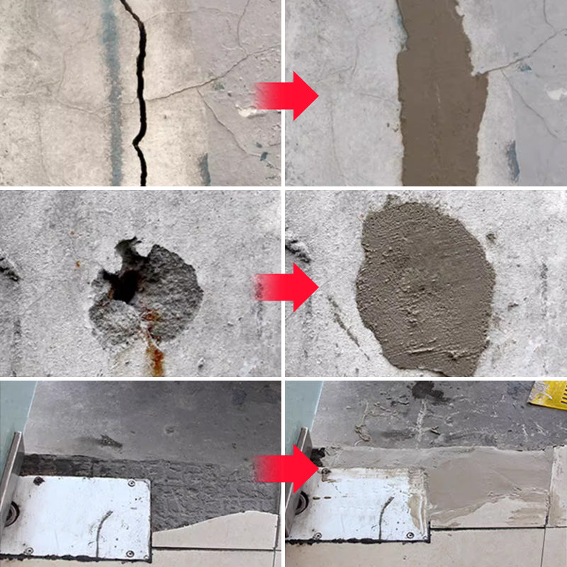 Schnell trocknender wasserdichter Reparaturzement