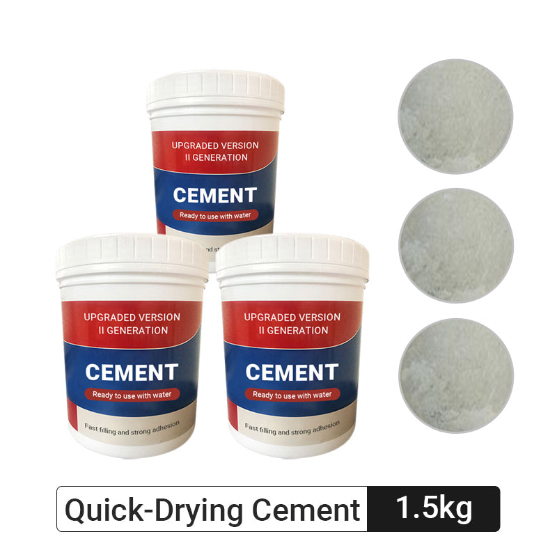 Schnell trocknender wasserdichter Reparaturzement