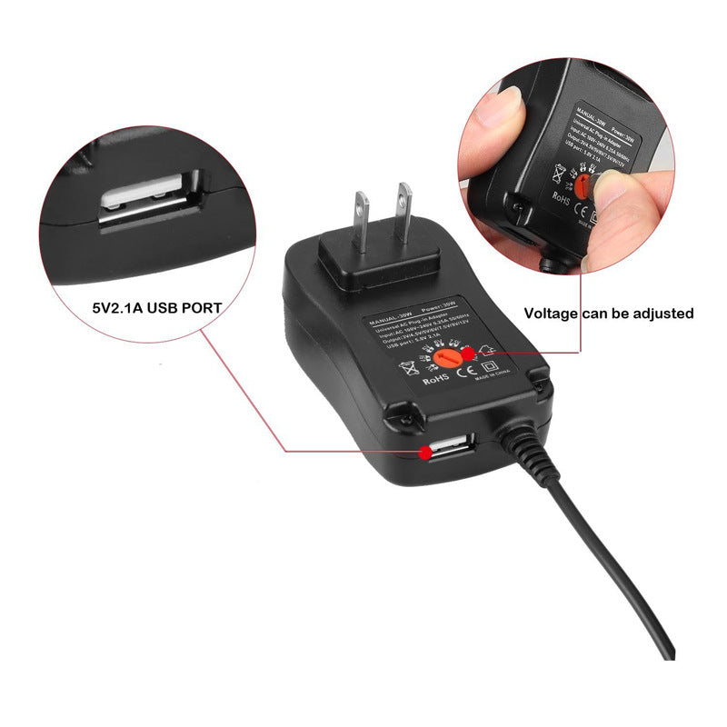 🌸Herbstschlussverkauf🌸30W Universal-Netzteil, achtteiliges Set