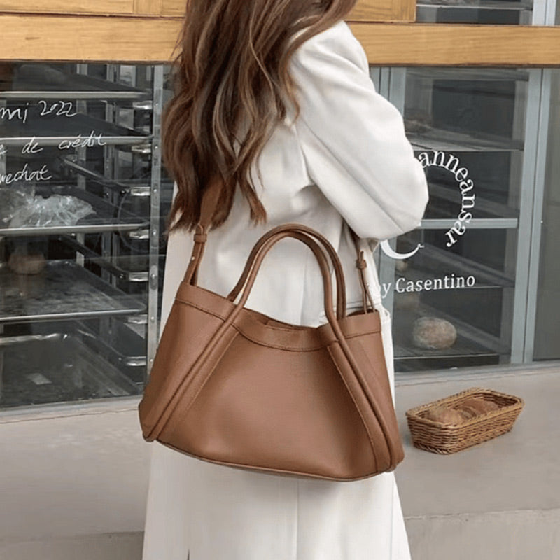 50%Rabatt🔥 Frauen sagen PU-Leder zu einer besonderen Tasche mit passender Geldbörse