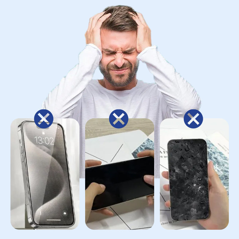 🔥Multi-Angle Anti-Peep-Hartfolienset für das iPhone