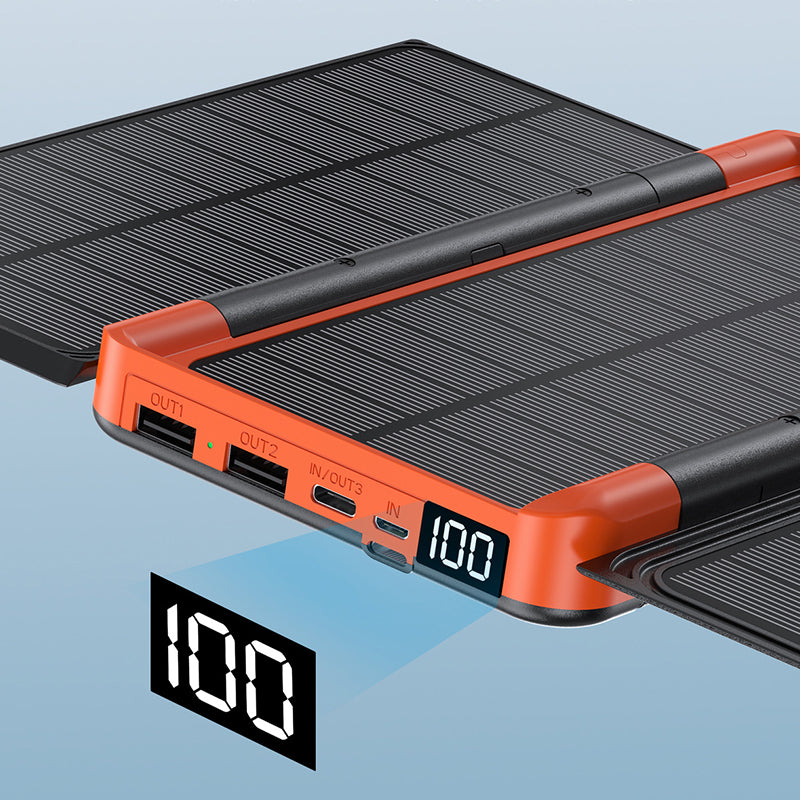Outdoor Klappbares Solarladegerät mit großer Batterie