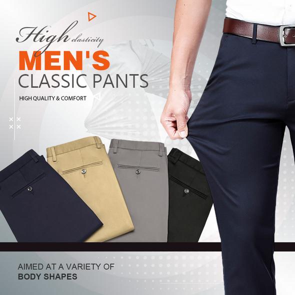 đ„Befristetes Angebot -49% DISCOUNTđ„ Klassische Herrenhose mit guter ElastizitĂ€t
