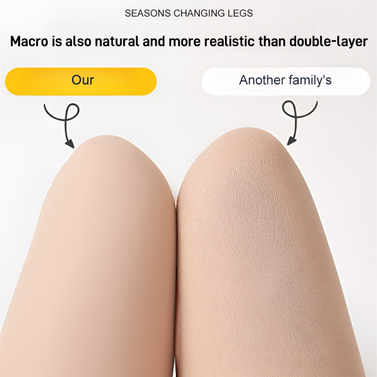 🎊Weihnachtsvorverkauf – 50 % Rabatt🎊Wunderleggings mit nackten Beinen