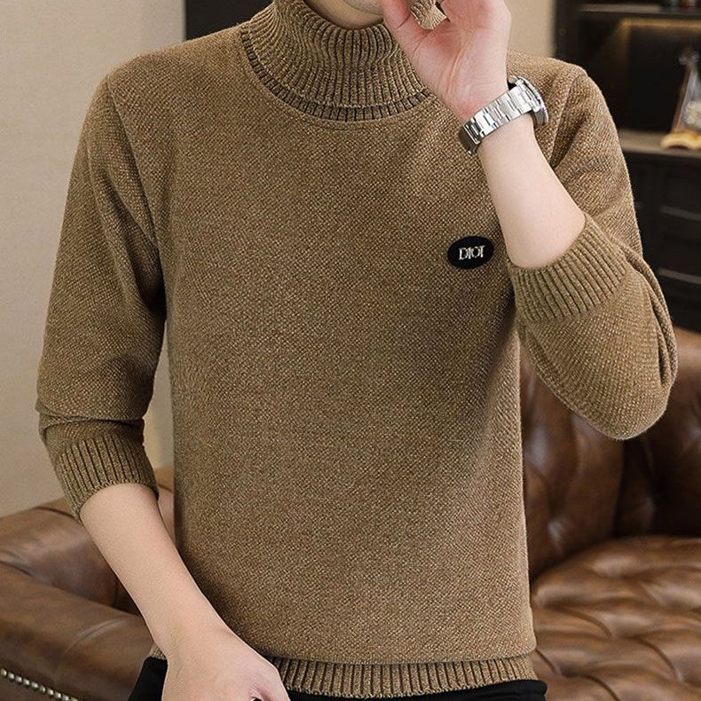 Warmer Rollkragenpullover für Herren
