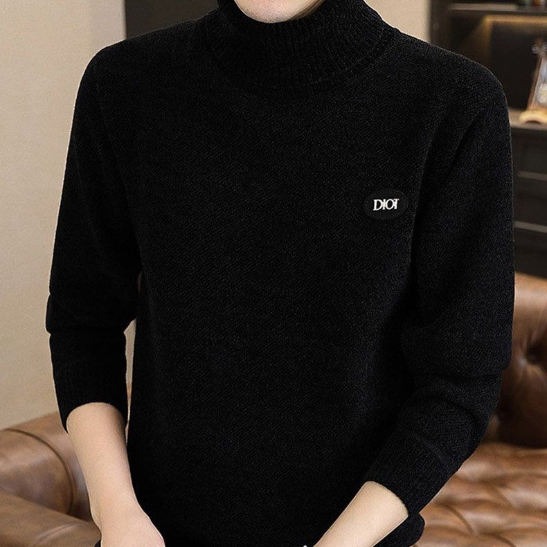 Warmer Rollkragenpullover für Herren