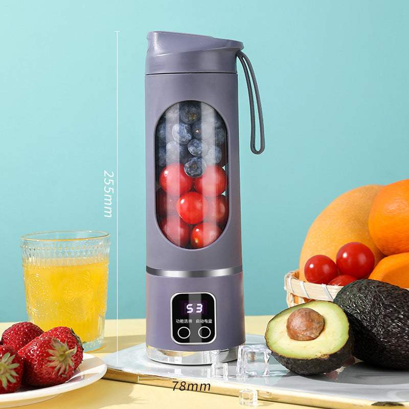 ⏳Begrenzte Zeit 50% Rabatt🔥🥰🍹Tragbarer kabelloser Entsafter