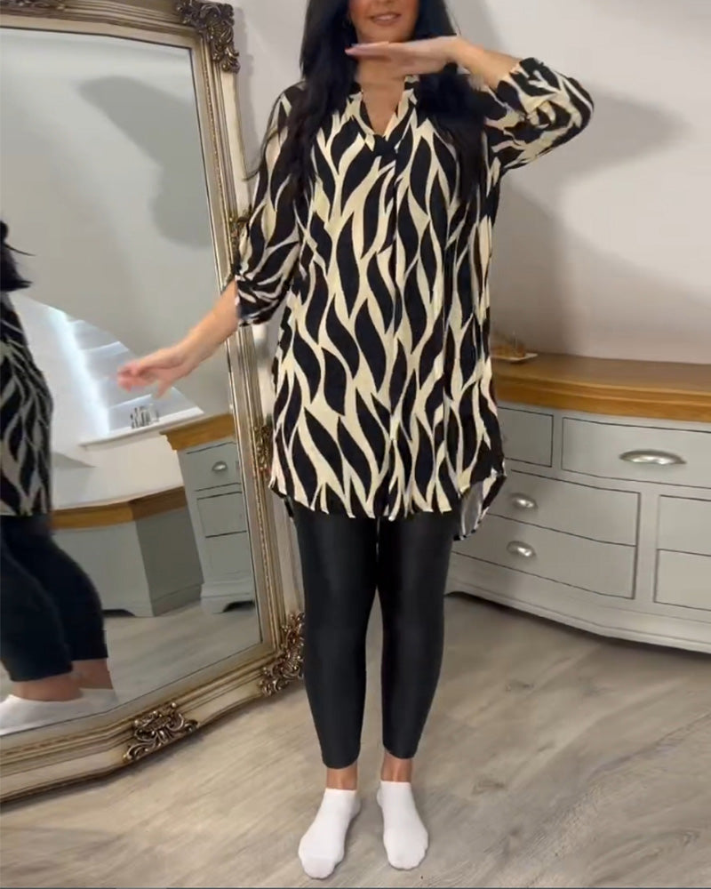 🎀Perfektes Geschenk🎁Lässige, vielseitige Bluse für Damen