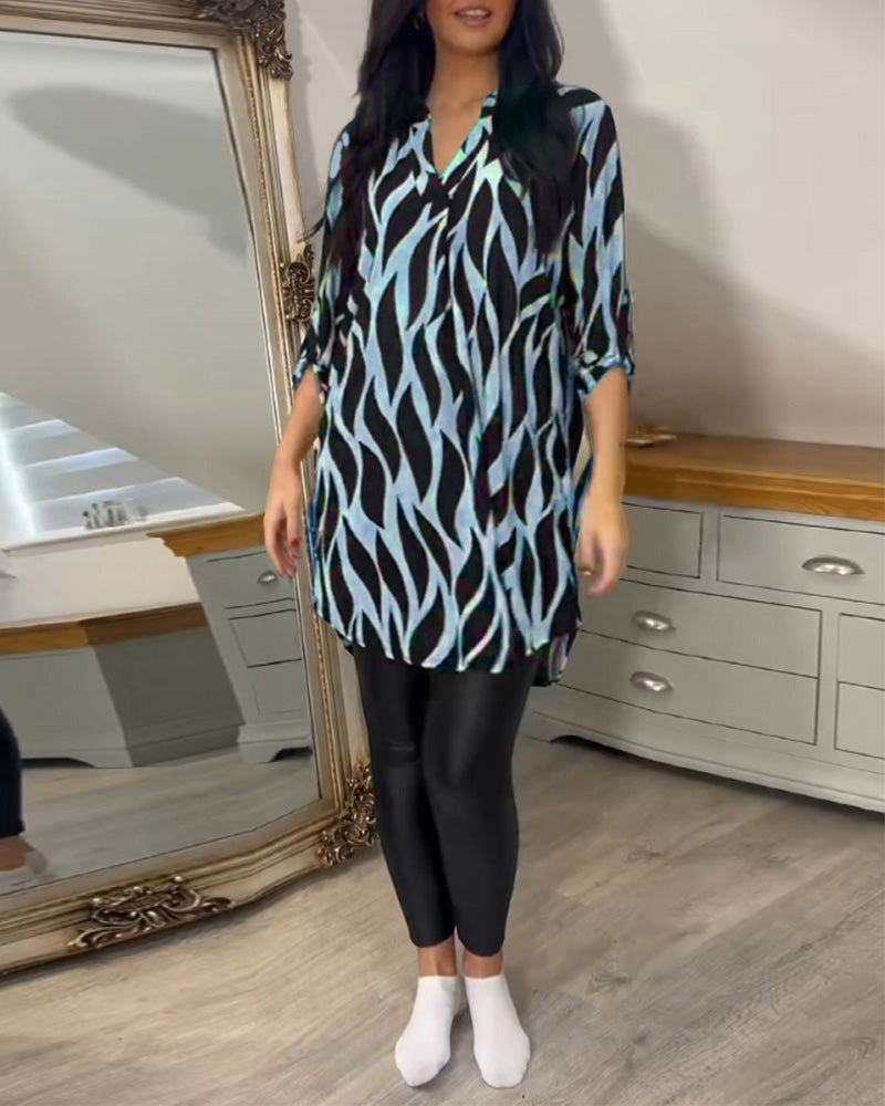 🎀Perfektes Geschenk🎁Lässige, vielseitige Bluse für Damen