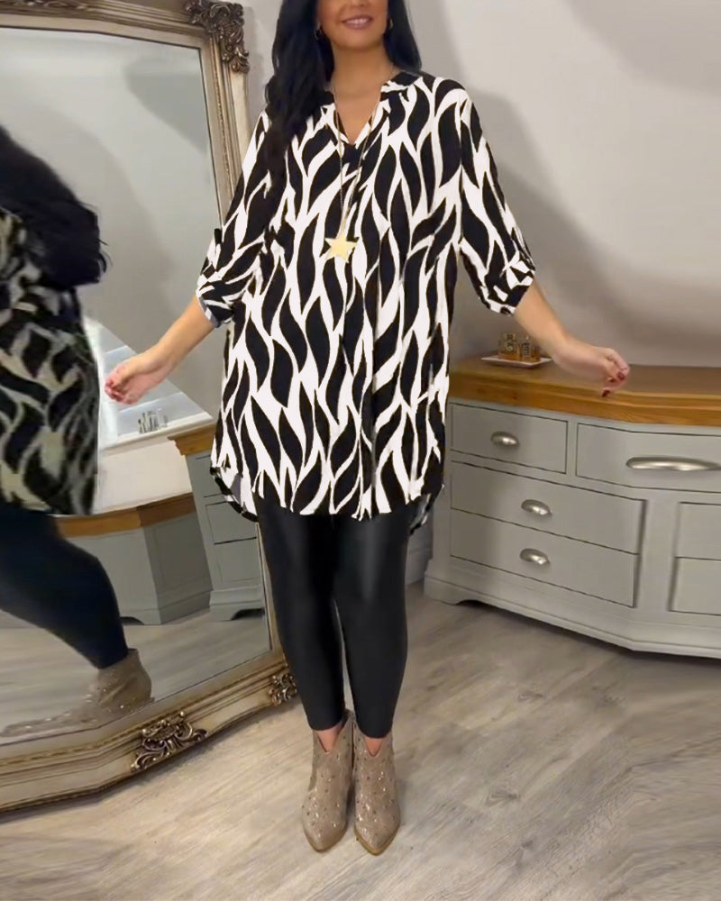 🎀Perfektes Geschenk🎁Lässige, vielseitige Bluse für Damen