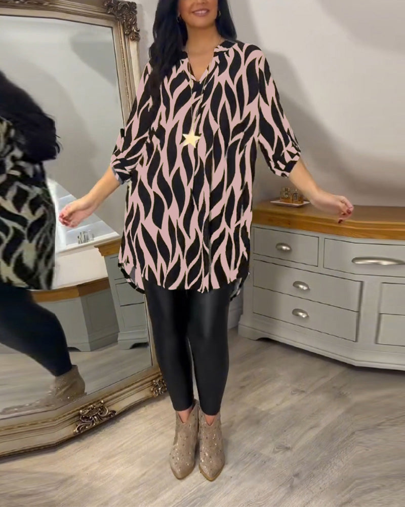 🎀Perfektes Geschenk🎁Lässige, vielseitige Bluse für Damen