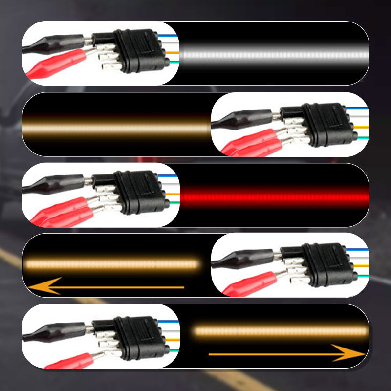 🎉LAST DAY 50% OFF🔥Fall Warning Signal Driving Light Strip, 48-Inch Car LED Light Strip, LED Lights for Car, Decorative Lights for Car🚗